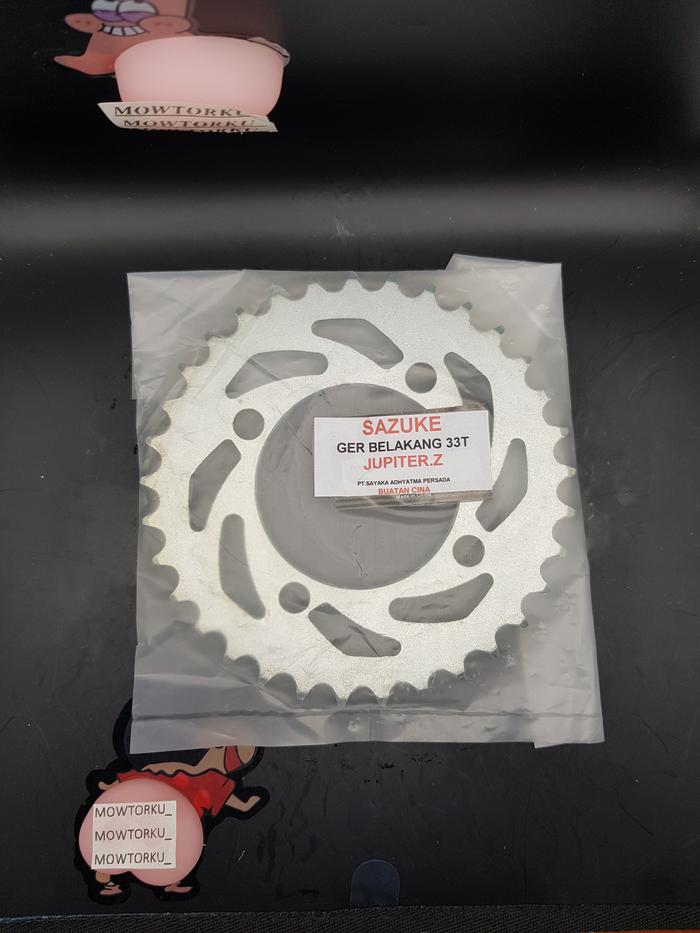 Gambar GEAR GIR BELAKANG JUPITER Z/ RX KING 32 33 34 35 36 38 41 42 44 45 - 33T dari Mowtorku Indonesia undefined Tokopedia