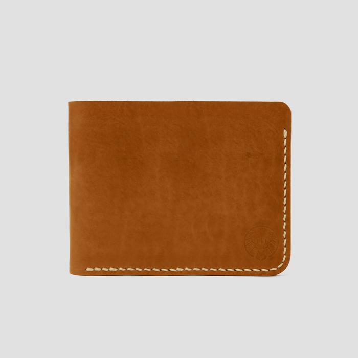 Gambar Dompet Kulit Pria Vegtan Hitam | Vegtan Bifold Short Wallet - Tan / Brown dari Meister.Industries undefined Tokopedia
