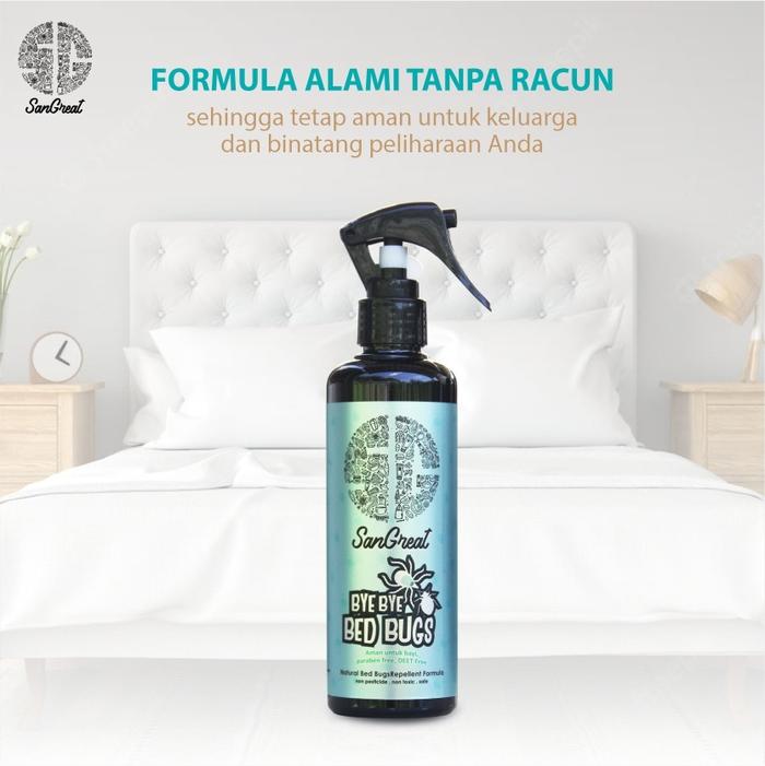 Gambar Anti kutu kasur obat tungau kasur sofa karpet anti tungau alami 250 ml dari Warna Store Official undefined Tokopedia