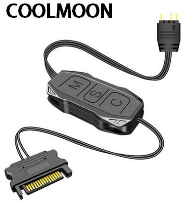 Gambar Kabel Controller ARGB Sync 3Pin 5V Power Sata - COOLMOON dari Ide Komputer Malang undefined Tokopedia