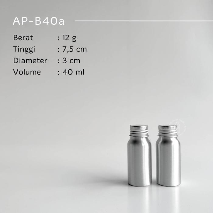 Gambar Aluminium spray bottle - botol aluminium spray - perfume essential oil - 40ml dari Kaca dimana-mana undefined Tokopedia