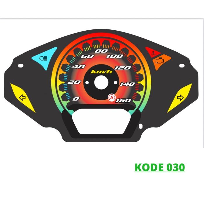 Gambar papan panel speedometer custom vario 125 old bohlam cbs - custom 30 dari Berkah Yanto undefined Tokopedia