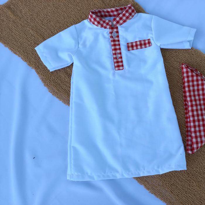 Gambar baju koko bayi laki laki 0 6 bulan Properti fotografi Bayi Newborn - Kerah Merah dari Baby Milenial Props undefined Tokopedia