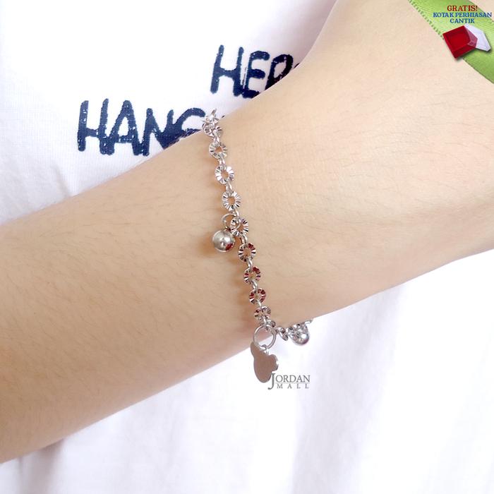 Gambar Gelang Anak Perempuan Lucu Titanium Asli Anti Karat MKT - Jordanmall - Silver dari Jordanmall undefined Tokopedia