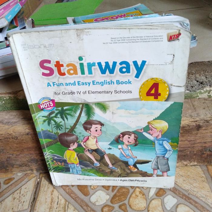 Gambar Stairway SD KLS 4 KTSP HOTS Ida Kusuma Dewi, Platinum dari TokooBintang undefined Tokopedia