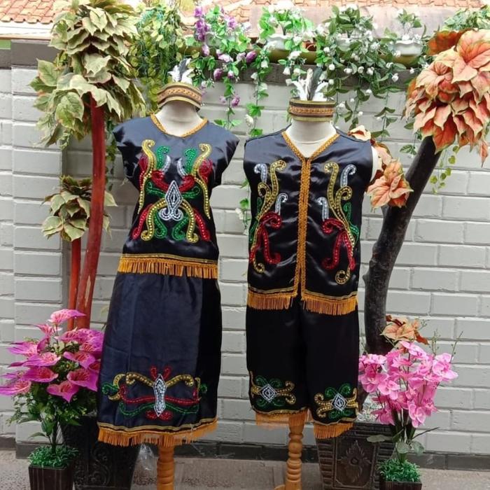 Gambar Baju Adat Dayak Dewasa / Baju Adat Kalimantan - Perempuan, XXL dari Toko Gemini Baju Adat undefined Tokopedia