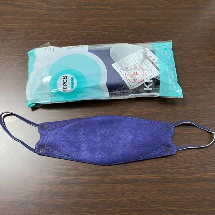 Gambar Masker KF94 Korea isi 10 pcs Disposable mask kf94 - 10KF94NAVYBLUE dari 4acc undefined Tokopedia