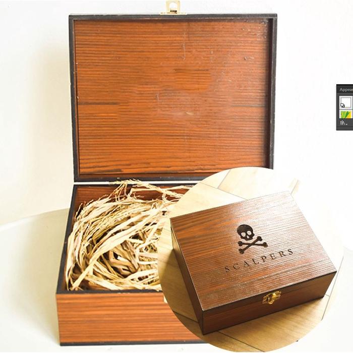 Gambar Artpress Kotak Kayu Custom Engsel - Box Kayu Ukir Nama Tulisan - Grafir Luar, 20 x 30 cm dari Artpress Lasercut undefined Tokopedia