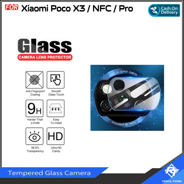 Jual Tempered Glass Camera Lens Xiaomi Poco X3 GT Poco X3 NFC Poco
