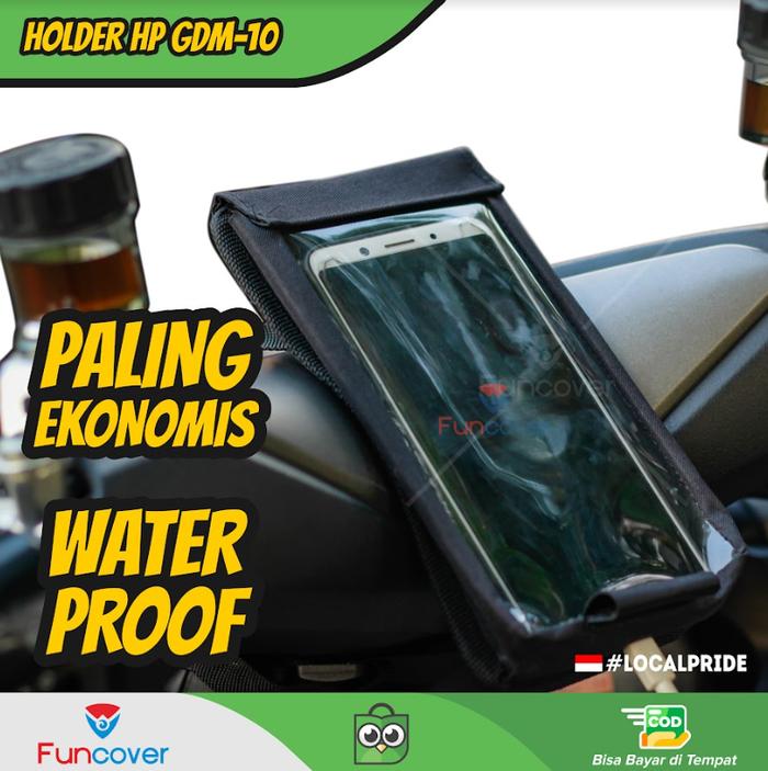 Gambar Tas HP Smartphone waterproof Holder motor tali Ojek Online Anti Air dari Lbagstoremall undefined Tokopedia