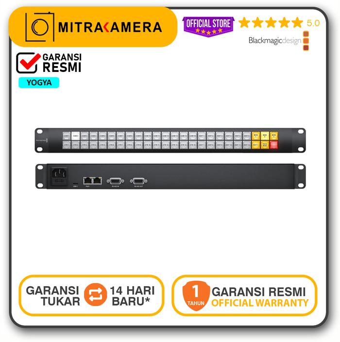Gambar Blackmagic Design Videohub Smart Control Pro dari Mitrakamera Jogja undefined Tokopedia