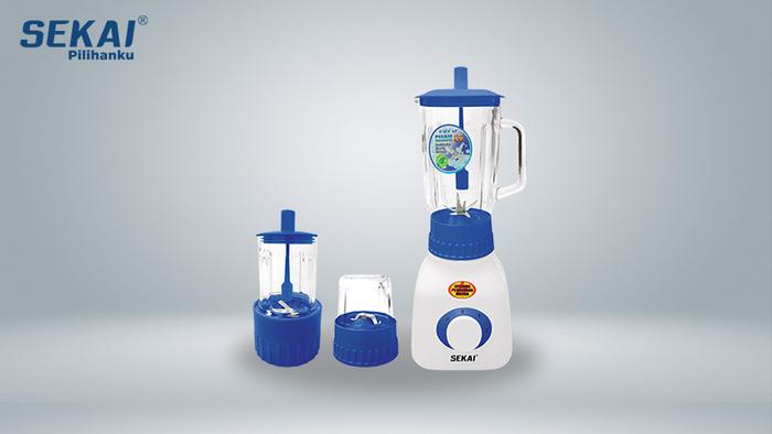 Gambar Sekai Blender Pelumat (3in1) BL 752 GL - Biru dari amac electronic store undefined Tokopedia
