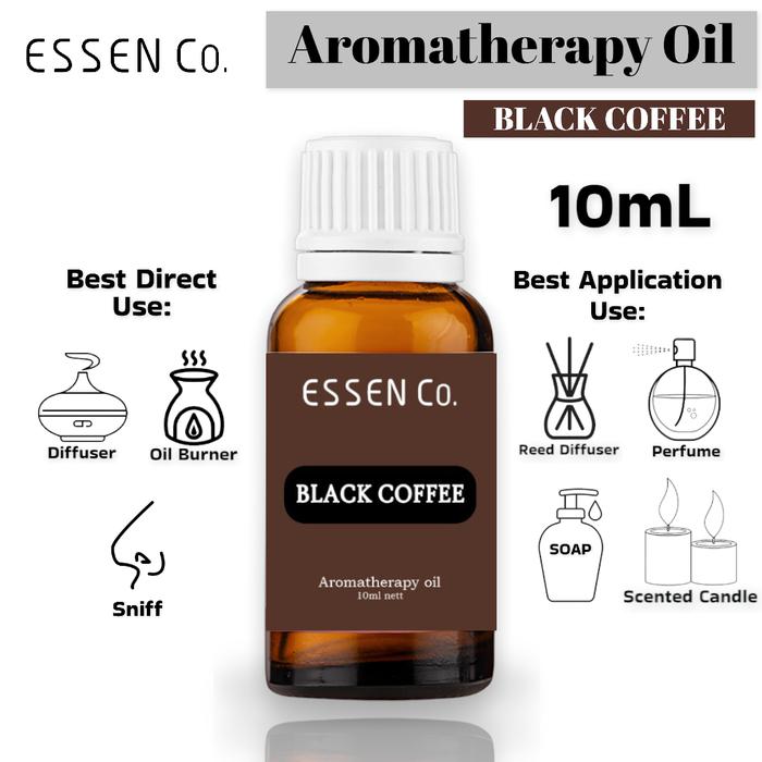 Gambar Essen Co Essential Aromatherapy Oil Black Coffee Pengharum Ruangan Aromaterapi 10ml - 10mL dari Essen Co. undefined Tokopedia