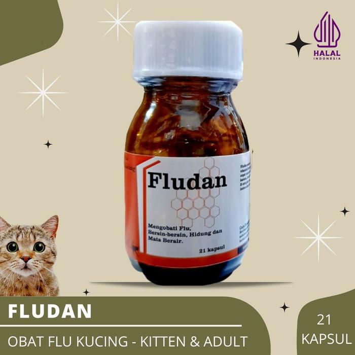 Jual FLUDAN OBAT FLU PILEK BATUK KUCING ISI 24 KAPSUL - Jakarta Timur - KEKUCINGAN PETSHOP | Tokopedia