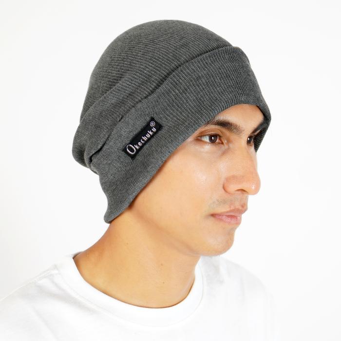 Gambar Okechuku TOPI GUNUNG Topi Kupluk Pendek Rajut Skate Knit Beanie Hat - Abu Tua dari Okechuku Kota Administrasi Jakarta Barat Tokopedia