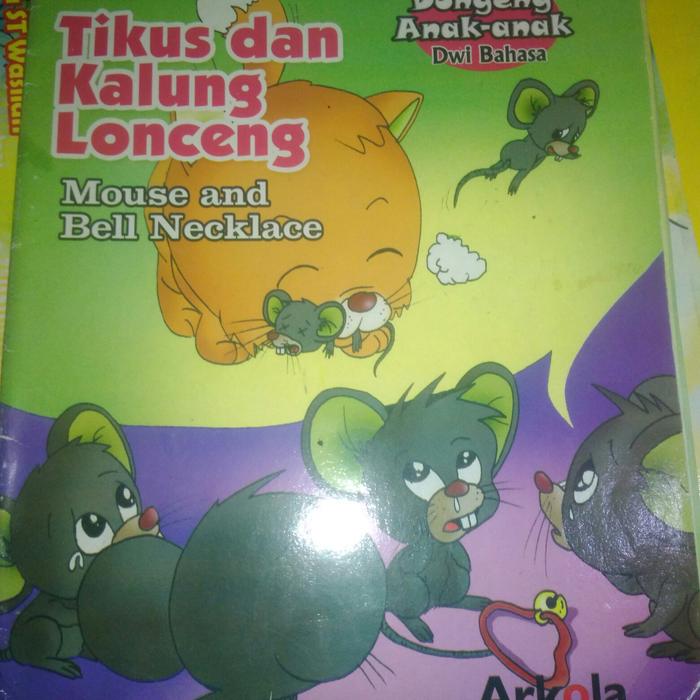 Gambar Tikus dan Kalung Lonceng, bilingual dari toko buku-komik-novel undefined Tokopedia