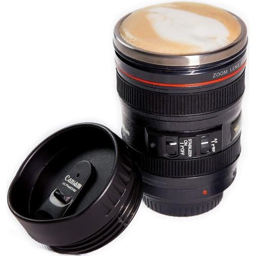 Jual Premium Camera Lens Mug 400ml Gelas Camera Cangkir Minum