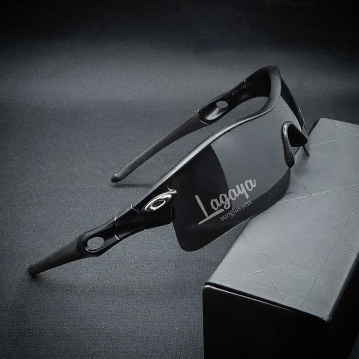 Gambar KACAMATA SPORT SEPEDA AKSESORIS OKLAY SP 89211 LENSA POLARIZED - Hitam dari OPTIK KACAMATA KIRANA undefined Tokopedia