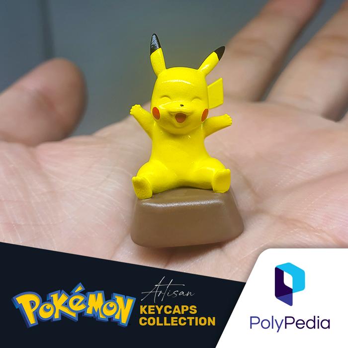 Gambar Pokemon Pikachu Artisan Keycap / Keycaps - Pikachu dari PolyPediaid undefined Tokopedia