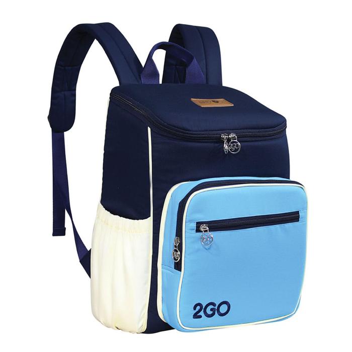 Gambar BABY SCOTS BACKPACK DIAPER BAG 2 GO + ALUMUNIUM FOIL - B2T1405 - BIRU dari Palem Baby and Kids Shop undefined Tokopedia