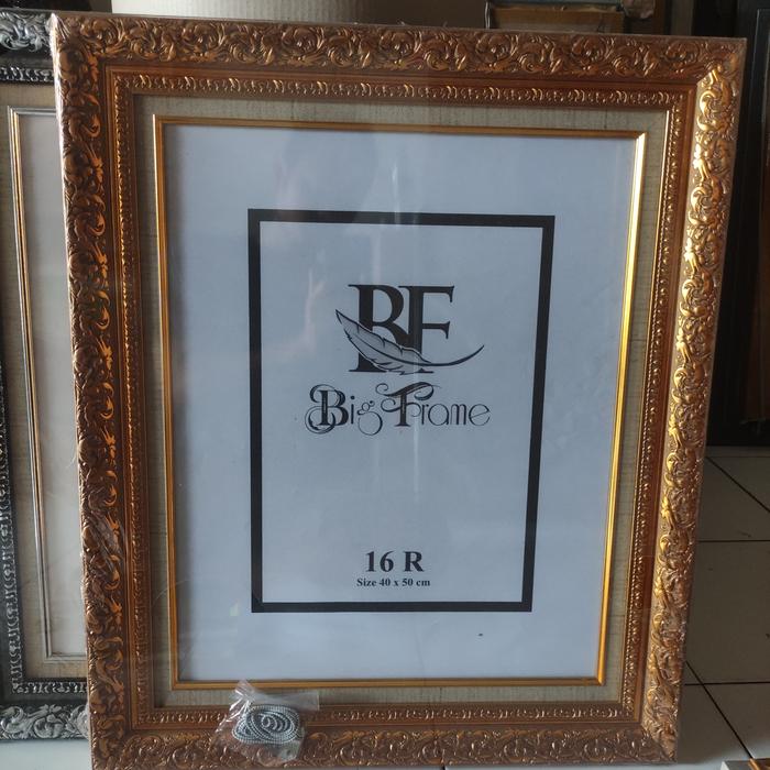 Gambar frame foto/bingkai foto/figura foto 40x50 spesial - gold, plus kaca dari Nizam galeri Bingkai undefined Tokopedia