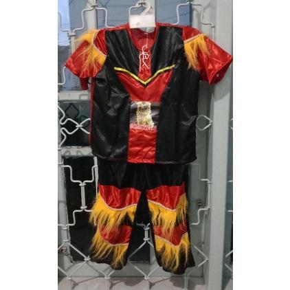 Gambar BAJU BARONGSAI ANAK# BAJU IMLEK KOSTUM BARONGSAI/BAJU BARONGAN - Hitam, XS dari TOKO ALIBARA undefined Tokopedia