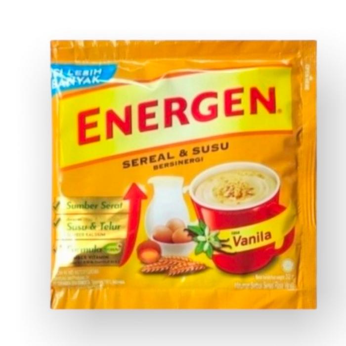 Gambar Energen Sereal Susu rasa coklat /vanila,/ jagung / kacang hijau / jahe - Vanila dari K-Ken Mart undefined Tokopedia
