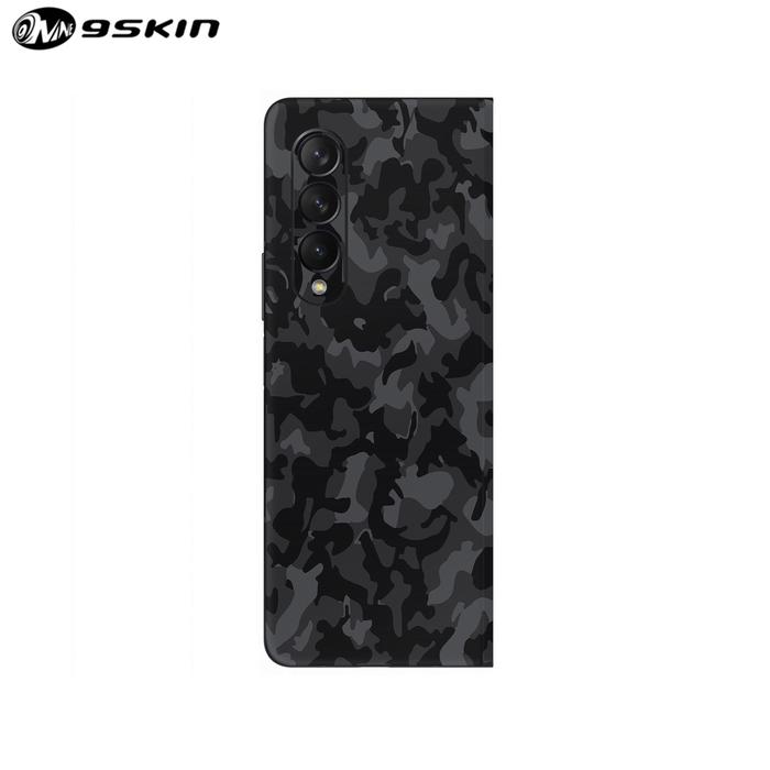 Gambar 9Skin - Skin Protector Samsung Galaxy Z Fold 4 - 3M Special Textures - Black Army, Side Only dari 9SKIN Premium undefined Tokopedia