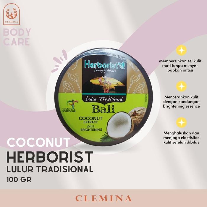 Gambar Herborist Lulur Mandi Tradisional Bali Body Scrub 100 gram - Grenn Tea 100 dari CLEMINA undefined 5 Tokopedia