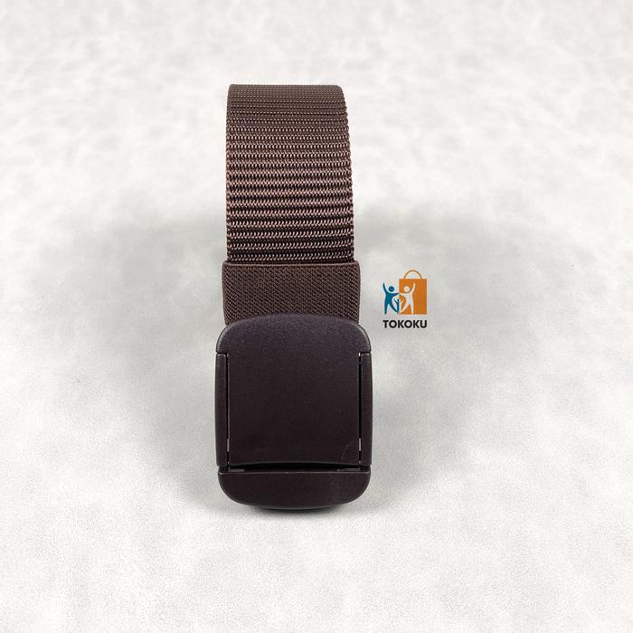 Gambar Ikat Pinggang Nylon Tactical Belt Import Kanvas Sabuk Nilon Premium - Belt A Coklat dari TokokuOfficialIndonesia undefined Tokopedia