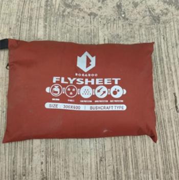 Gambar Flysheet 3x6 Meter 19 Loop - Pelapis Pelindung Tenda Camping - flyshet - Merah dari OutdoorGrosir undefined Tokopedia
