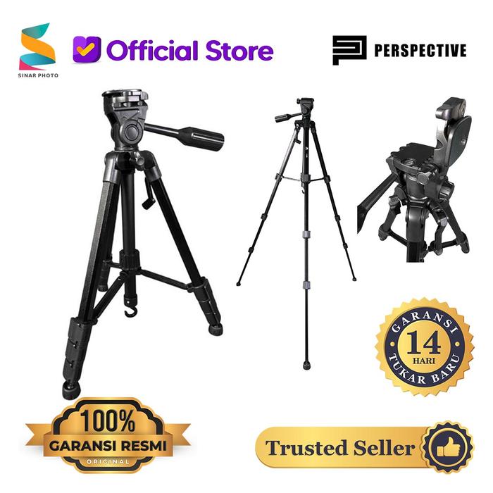 Gambar Perspective Tripod P-880 Black/tripod kamera with Vertical Photo Mode dari SINAR PHOTO undefined Tokopedia
