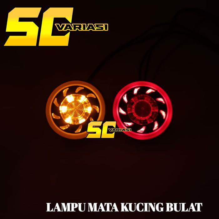 Gambar Lampu Mata Kucing Nmax New Lampu Spakbor Belakang Nmax New Adv Vario B - Kuning Merah dari SC Variasi undefined Tokopedia