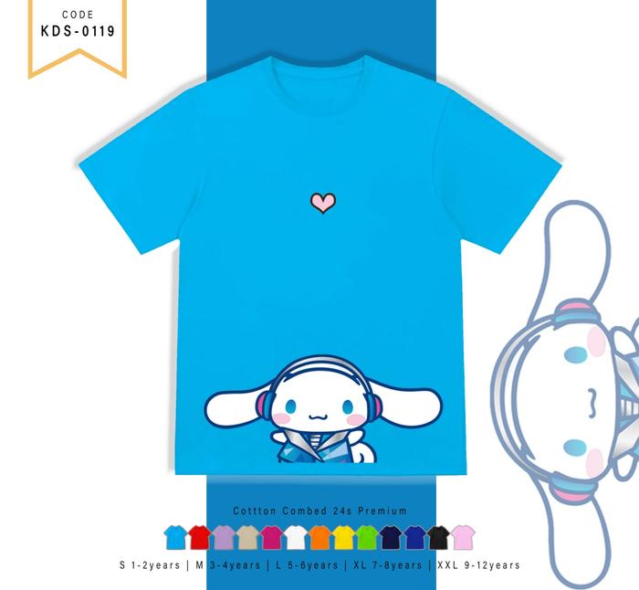 Gambar Atasan Anak Perempuan / Kaos Berkarakter Cinnamorall Lucu - Sky, S ( 1-2 Thn ) dari Hoodiepoloss.id undefined Tokopedia