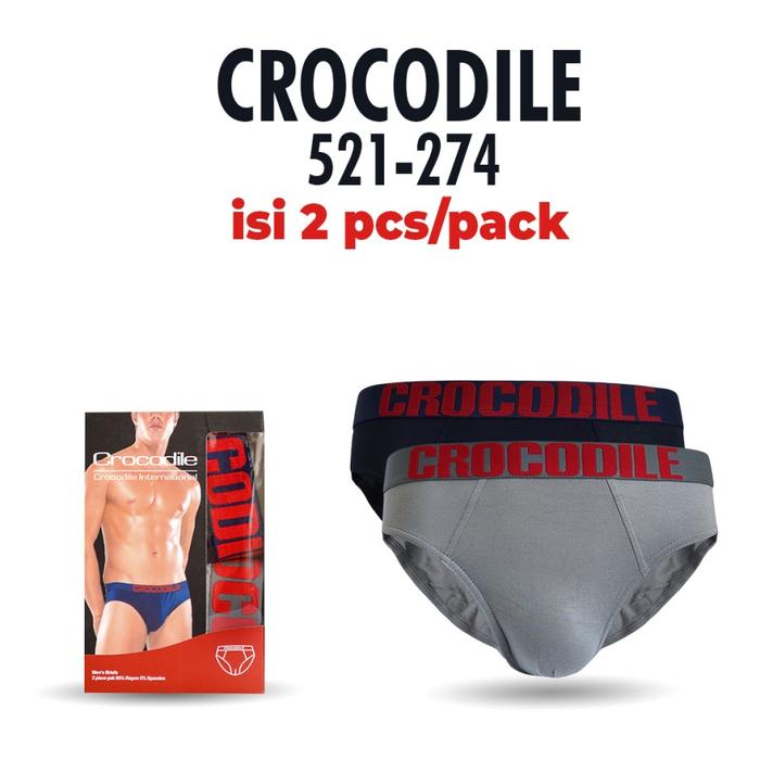 Gambar Celana dalam pria Crocodile CD 521-274-pakain dalam pria dari Chandra Superstore undefined Tokopedia