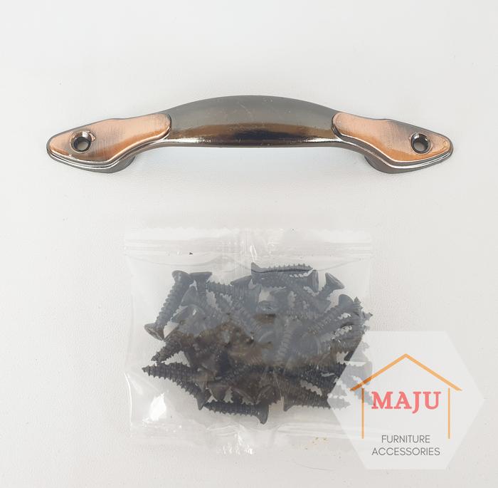 Gambar TOP Handle Besi Minimalis Elegan (Tarikan Pegangan Laci, Lemari, Pintu, Jendela, Kitchen Set) - 091 A dari UD Maju Aksesoris undefined Tokopedia
