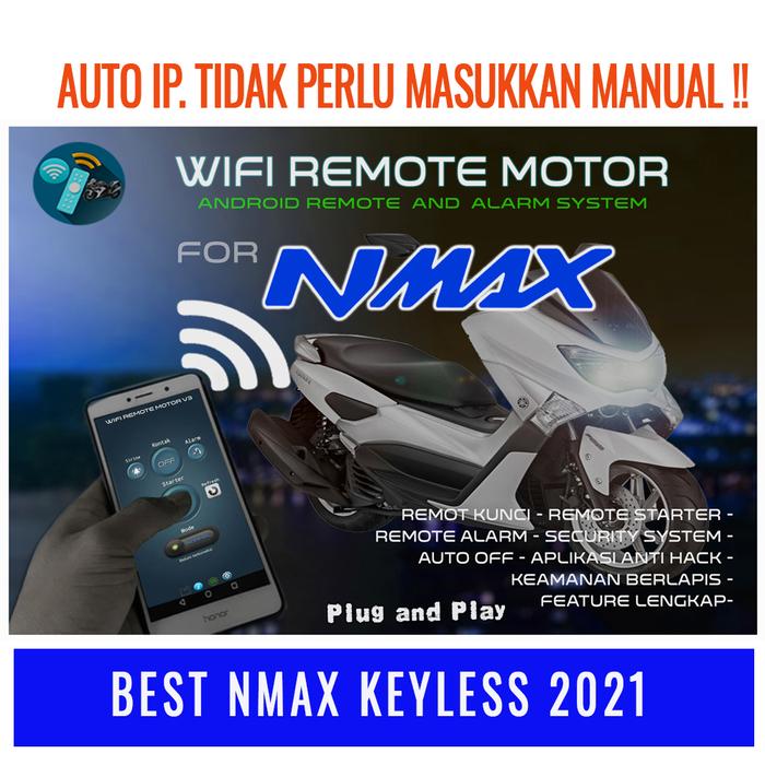 Gambar NMAX Wifi Remote Motor Keyless Android PNP - 2019 KEBAWAH, TANPA REMOTE dari Wifi Remote Motor undefined Tokopedia