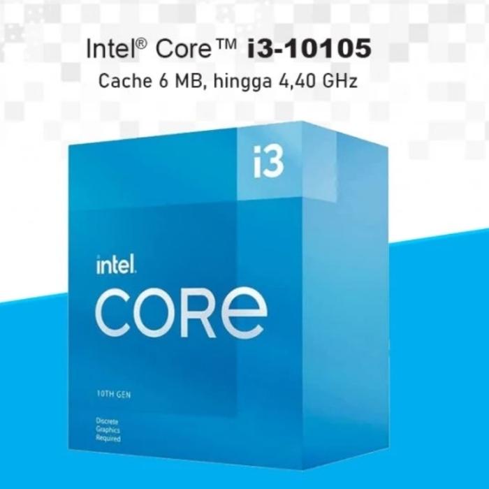 Gambar intel core i3 10105 3.6ghz Up to 4.3Ghz Box dari GALAXY-TECH undefined Tokopedia