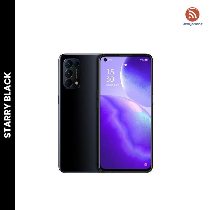 Gambar OPPO RENO 5 5G RESMI OPPO INDONESIA - Starry Black dari Acoyphonecell undefined Tokopedia