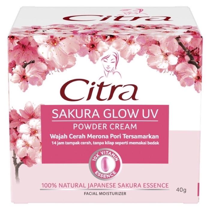 Gambar Citra Pearly Sakura Glow White UV Essence Cream 40 g Pelembab Wajah - Sakura Glow dari Vita Cosmetic Bali undefined Tokopedia