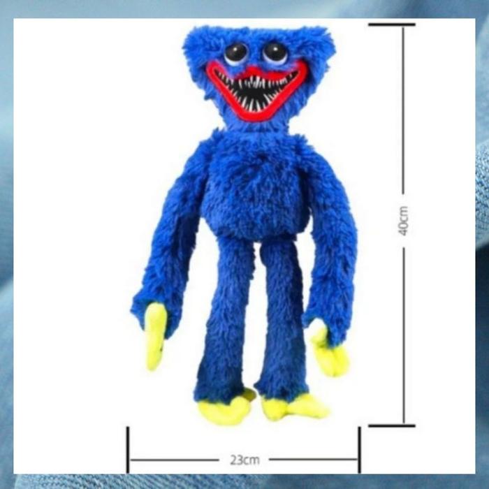 Gambar Boneka Huggy Wuggy ( Hagi Wagi ) 40 cm Stuffed Plus Game Poppy Playtim - Biru T:40 CM dari Istana Bonekaku20 undefined Tokopedia