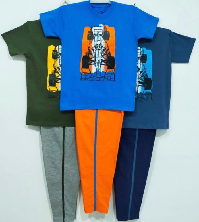 Gambar Setelan Baju Tidur Piyama Anak Laki-Laki Usia 8,9,10 Tahun Murah Katun dari jupajakubismillah undefined Tokopedia