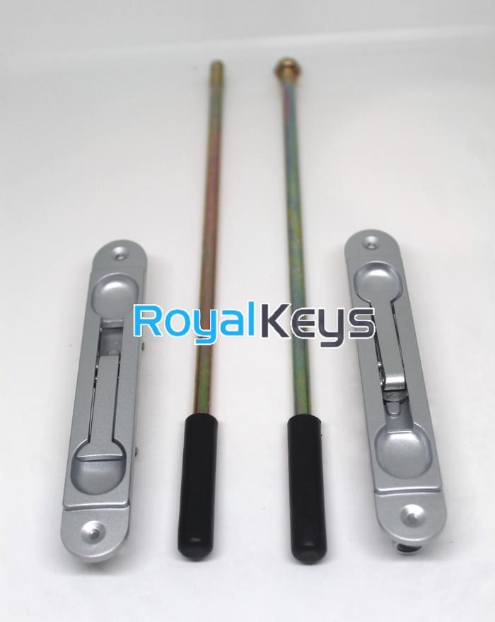 Gambar Flush Bolt Dekson Dekkson FB 508 Grendel Slot Pintu Swing Aluminium - Silver dari Royal Keys undefined Tokopedia
