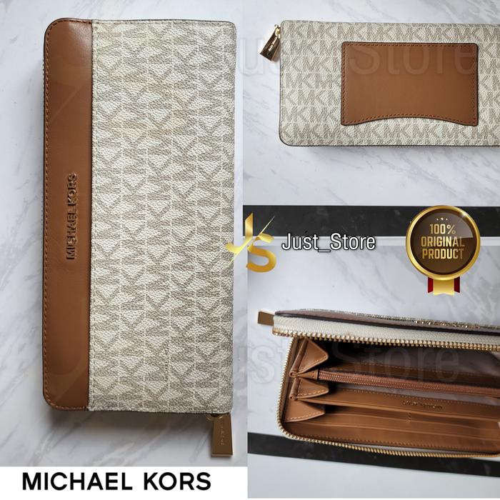 Gambar Dompet wanita MICHAEL KORS original - ZA continental - Vanilla dari Just-Store undefined Tokopedia