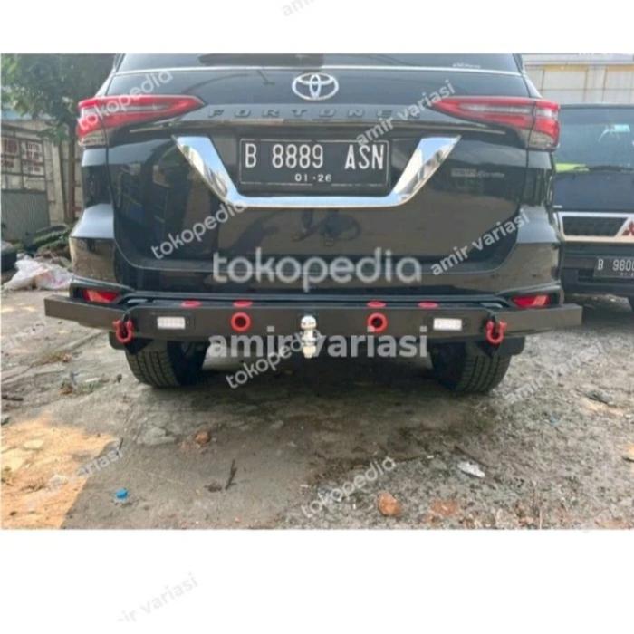 Gambar Towing Tanduk Bemper Belakang Mobil Toyota Fortuner GR SPORT dari Queen79 Variasi undefined Tokopedia