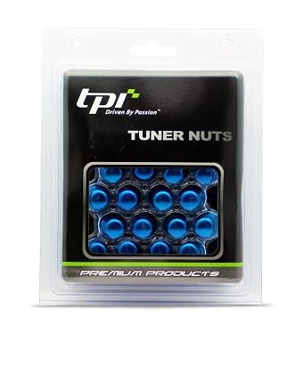 Gambar Lug Nut Baut Velg TPI Original Hex 17 M12x1.5 33mm Merah Biru Hitam - Biru dari DBM.ID undefined Tokopedia
