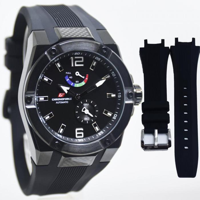 Gambar Jam Tangan Pria Chronoforce 5231 Automatic Rubber Original Murah dari azshop30 undefined Tokopedia