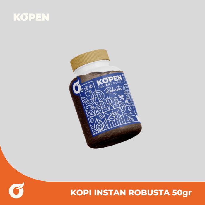 Gambar Kopi Instan Tanpa Ampas | Robusta/Arabika/Blend | Spray Dried Instant - Robusta 50gr dari Kopen Official undefined Tokopedia