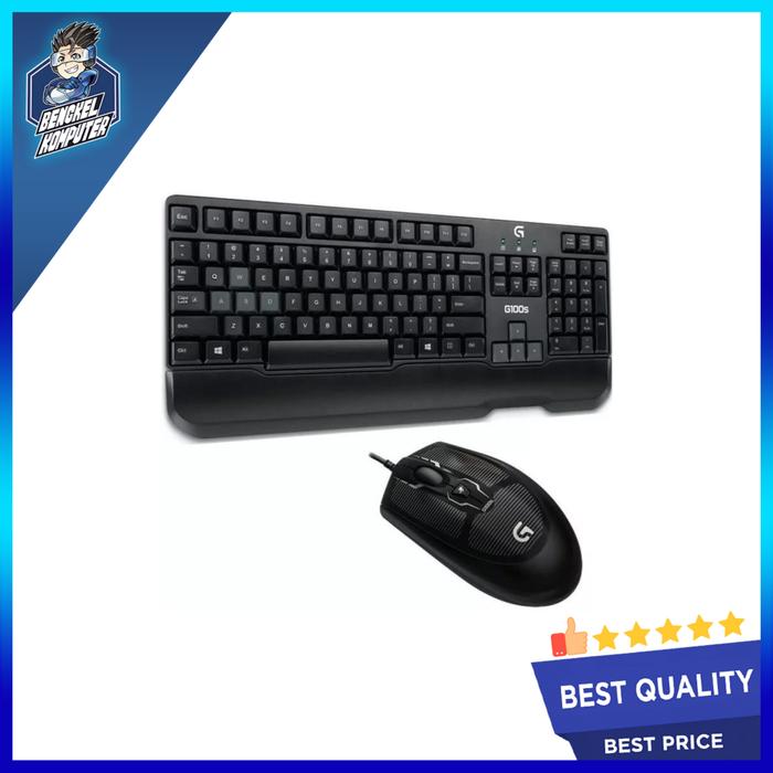 Gambar LOGITECH KEYBOARD + MOUSE GAMING G100S dari bengkelkomputerptk undefined Tokopedia