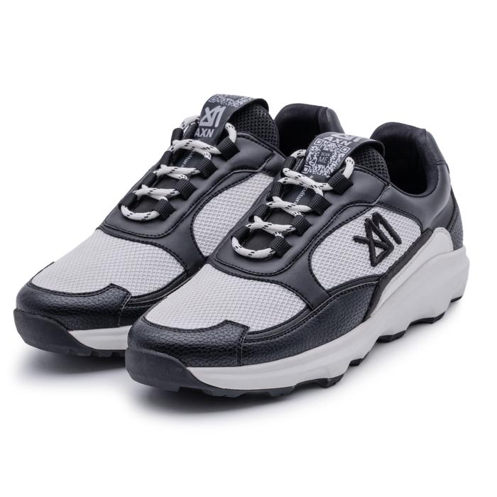 Gambar Sneakers Casual Pria | Axn Cultura - Sepatu Axura Black White - BLACK WHITE, 43 dari AXNCULTURA Store undefined Tokopedia